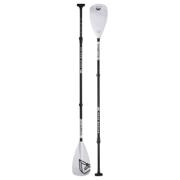 Aqua Marina Solid tredelt SUP-åre i fiberglass med sort og hvitt blad