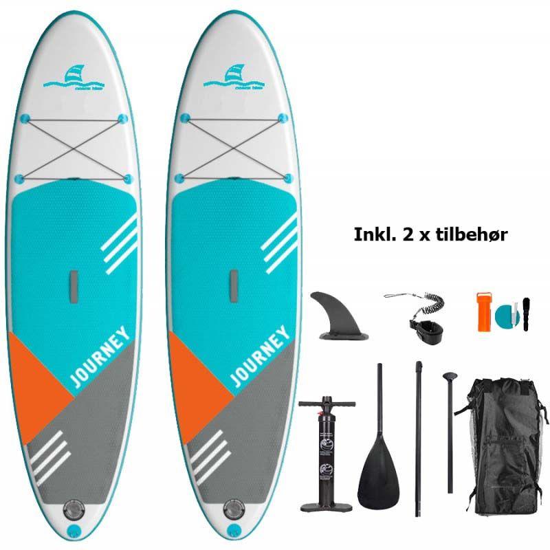 To Ocean Blue SUP MSL Fusion paddleboard i pakketilbud fra Diving 2000